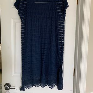 Navy blue Lily Pulitzer dress-size L